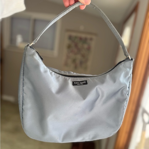 Kate Spade New York Nylon Shoulder Bag – Periwinkle / Light Blue Grey - Picture 5 of 11